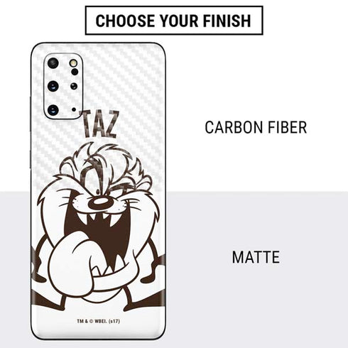 Looney Tunes Taz Big Head Galaxy S20 Plus Skin