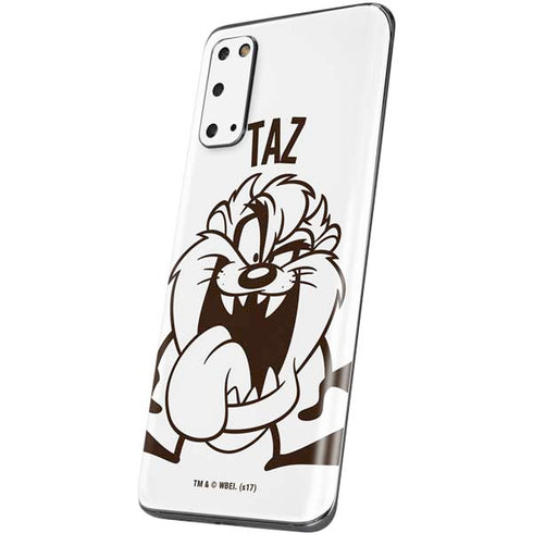 Looney Tunes Taz Big Head Galaxy S20 Skin