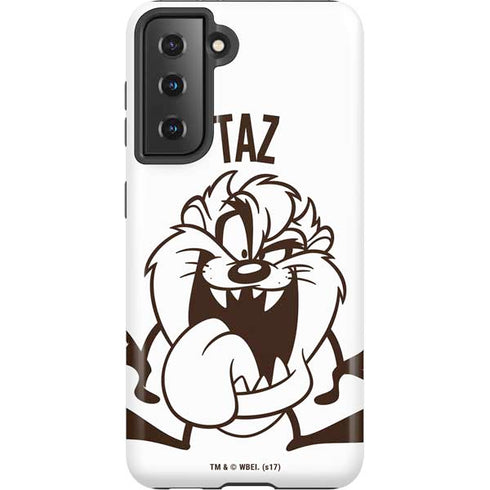 Looney Tunes Taz Big Head Galaxy S21 5G Pro Case