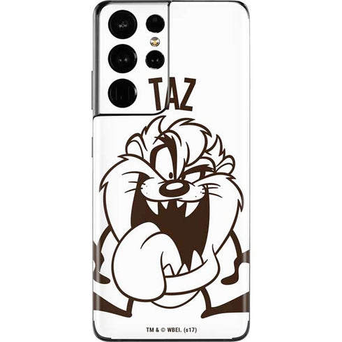 Looney Tunes Taz Big Head Galaxy S21 Ultra 5G Skin