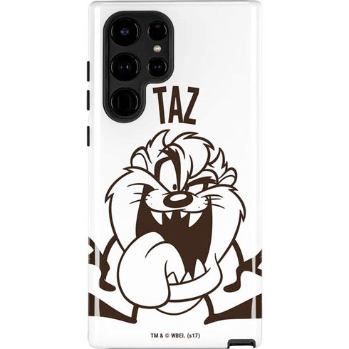 Looney Tunes Taz Big Head Galaxy S22 Ultra Pro Case