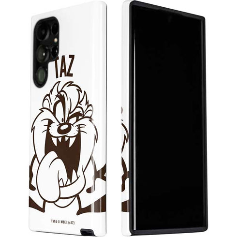 Looney Tunes Taz Big Head Galaxy S22 Ultra Pro Case