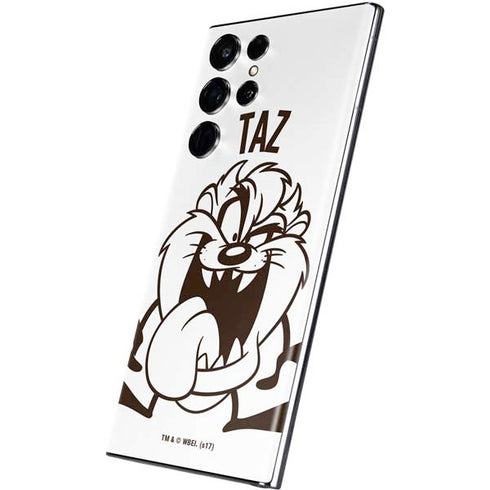 Looney Tunes Taz Big Head Galaxy S22 Ultra Skin