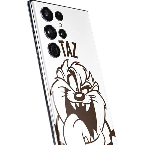 Looney Tunes Taz Big Head Galaxy S22 Ultra Skin