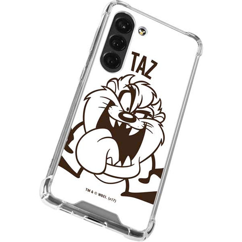 Looney Tunes Taz Big Head Galaxy S23 Clear Case
