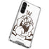 Looney Tunes Taz Big Head Galaxy S23 Plus Clear Case