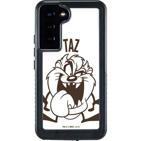 Looney Tunes Taz Big Head Galaxy S23 Plus Waterproof Case
