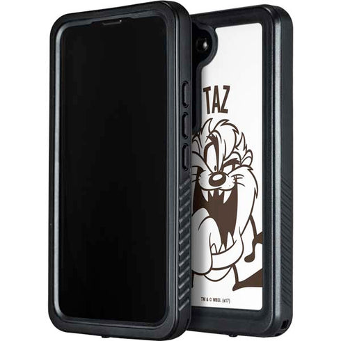 Looney Tunes Taz Big Head Galaxy S23 Waterproof Case