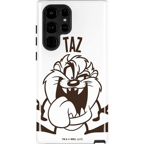 Looney Tunes Taz Big Head Galaxy S24 Ultra Impact Case