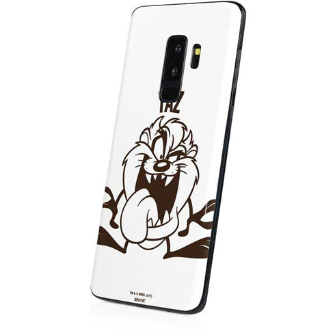 Looney Tunes Taz Big Head Galaxy S9 Plus Skin