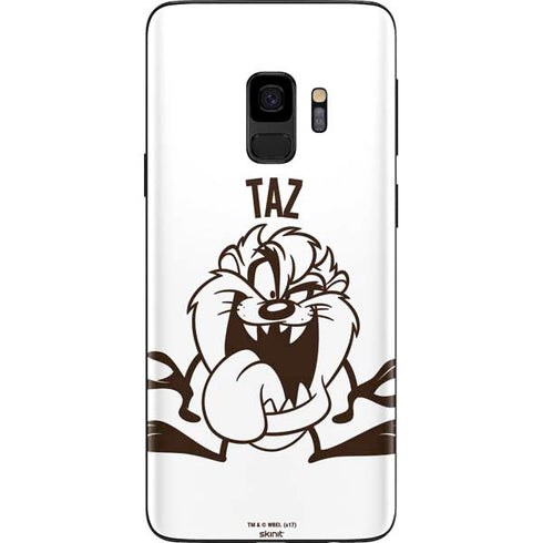 Looney Tunes Taz Big Head Galaxy S9 Skin
