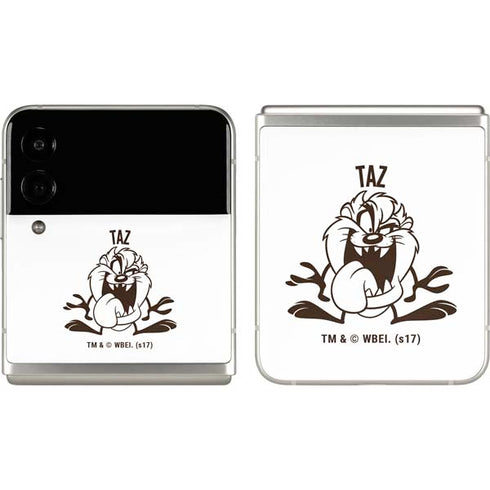 Looney Tunes Taz Big Head Galaxy Z Flip3 5G Skin