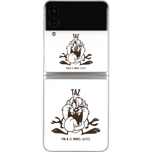 Looney Tunes Taz Big Head Galaxy Z Flip3 5G Skin