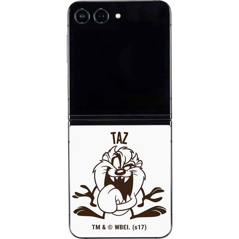Looney Tunes Taz Big Head Galaxy Z Flip5 5G Skin
