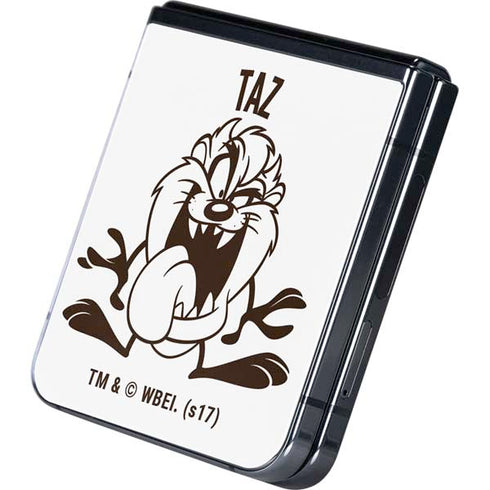Looney Tunes Taz Big Head Galaxy Z Flip5 5G Skin