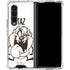 Looney Tunes Taz Big Head Galaxy Z Fold4 5G Clear Case