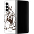 Looney Tunes Taz Big Head Galaxy Z Fold4 5G Skin