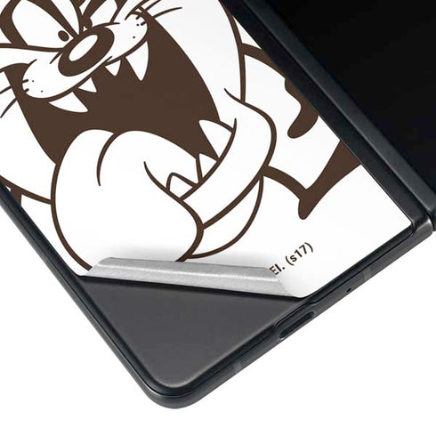 Looney Tunes Taz Big Head Galaxy Z Fold4 5G Skin