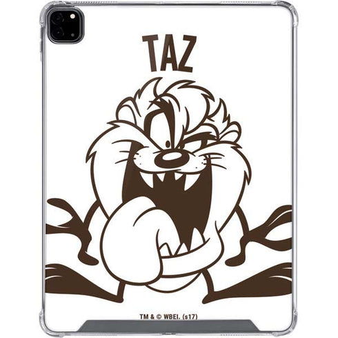 Looney Tunes Taz Big Head iPad Pro 12.9in (2020) Clear Case