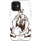 Looney Tunes Taz Big Head iPhone 12 Impact Case