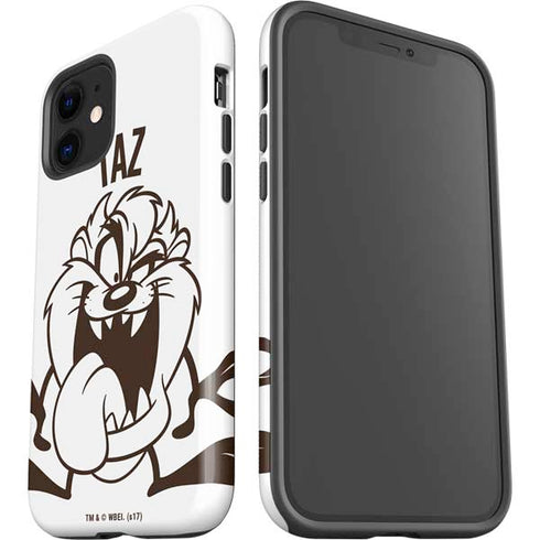 Looney Tunes Taz Big Head iPhone 12 Impact Case