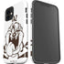 Looney Tunes Taz Big Head iPhone 12 Impact Case