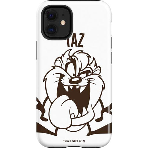 Looney Tunes Taz Big Head iPhone 12 Mini Impact Case
