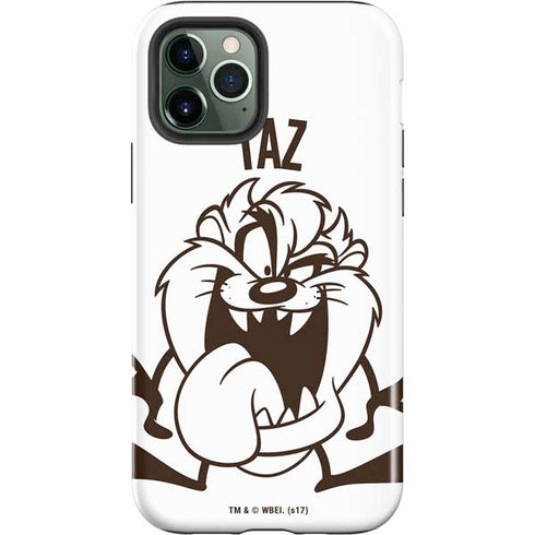Looney Tunes Taz Big Head iPhone 12 Pro Impact Case