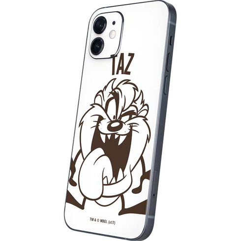 Looney Tunes Taz Big Head iPhone 12 Skin