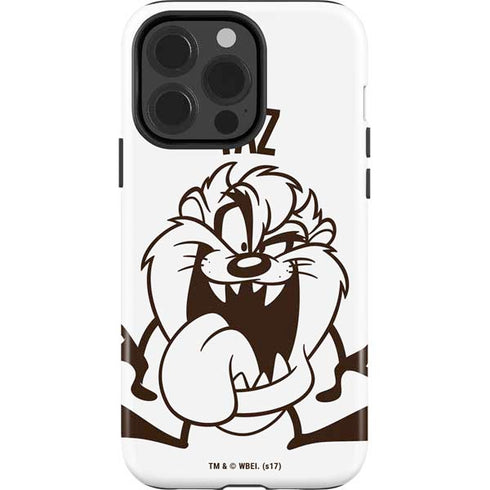 Looney Tunes Taz Big Head iPhone 13 Pro Impact Case