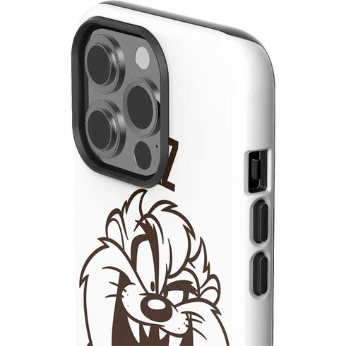 Looney Tunes Taz Big Head iPhone 13 Pro Impact Case