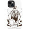 Looney Tunes Taz Big Head iPhone 15 Plus Impact Case