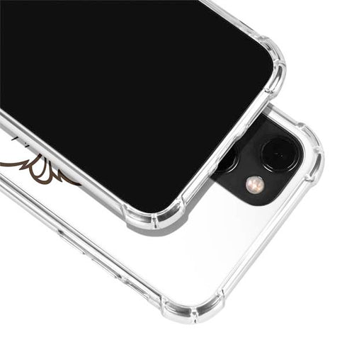 Looney Tunes Taz Big Head iPhone 14 Plus Clear Case