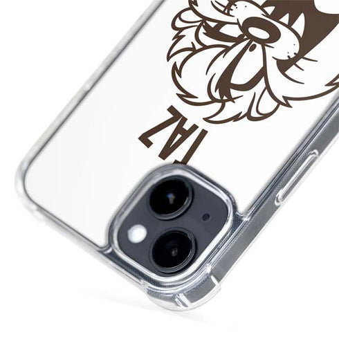 Looney Tunes Taz Big Head iPhone 15 Plus MagSafe Case