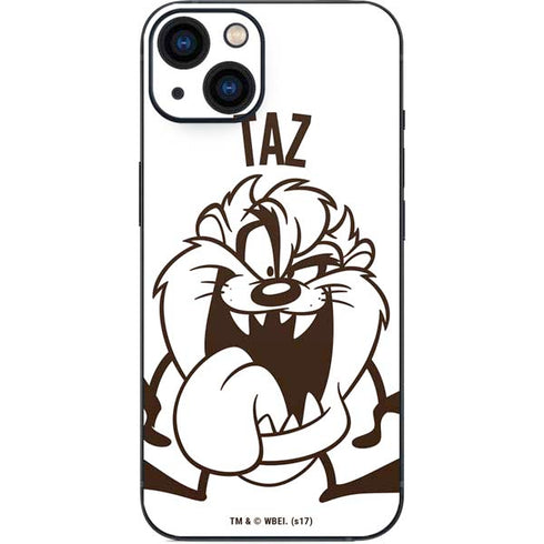 Looney Tunes Taz Big Head iPhone 14 Plus Skin