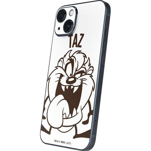 Looney Tunes Taz Big Head iPhone 15 Plus Skin