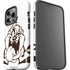 Looney Tunes Taz Big Head iPhone 15 Pro Impact Case