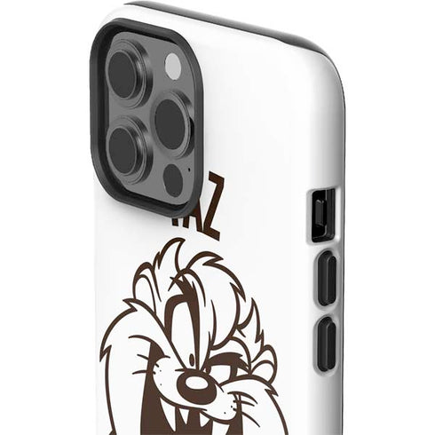 Looney Tunes Taz Big Head iPhone 15 Pro Max Impact Case
