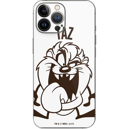 Looney Tunes Taz Big Head iPhone 14 Pro Max Skin