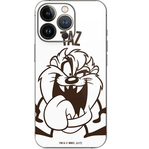 Looney Tunes Taz Big Head iPhone 14 Pro Skin