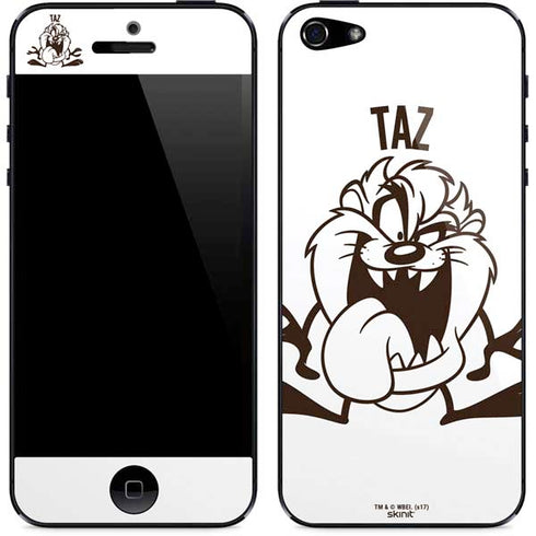 Looney Tunes Taz Big Head iPhone 5/5s/5SE Skin