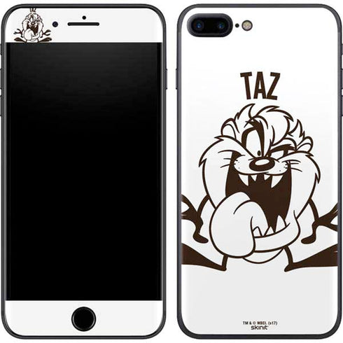 Looney Tunes Taz Big Head iPhone 8 Plus Skin