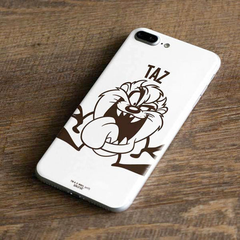 Looney Tunes Taz Big Head iPhone 8 Plus Skin