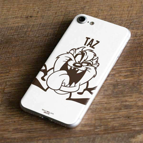 Looney Tunes Taz Big Head iPhone 8 Skin