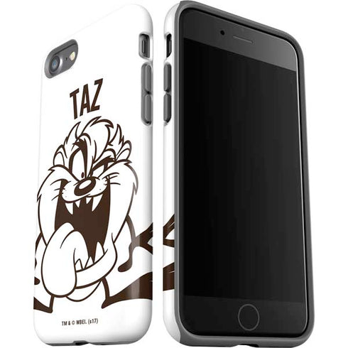 Looney Tunes Taz Big Head iPhone SE (2nd & 3rd Gen) Pro Case
