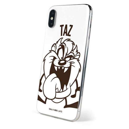 Looney Tunes Taz Big Head iPhone XS Skin