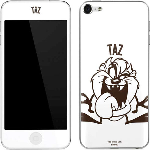 Looney Tunes Taz Big Head Apple iPod Skin