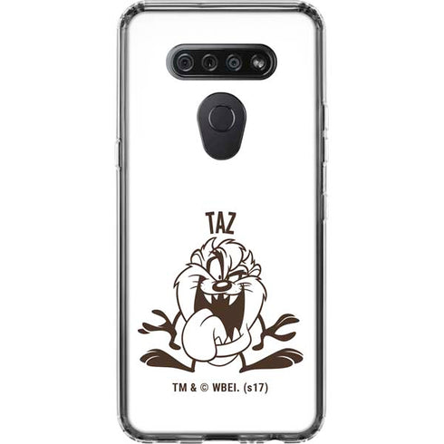 Looney Tunes Taz Big Head LG K51/Q51 Clear Case