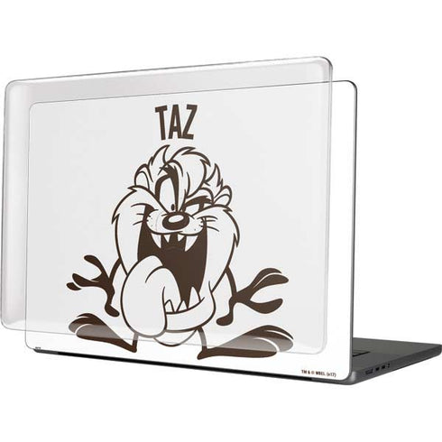 Looney Tunes Taz Big Head MacBook Pro 16in (2021-25) Case plus Skin