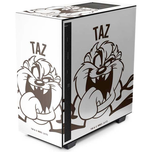 Looney Tunes Taz Big Head NZXT H510 Compact ATX Mid-Tower Case Skin